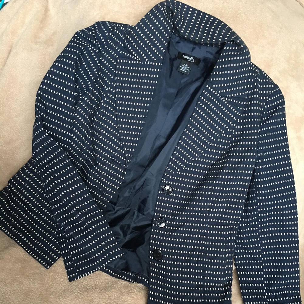 Navy blue blazer